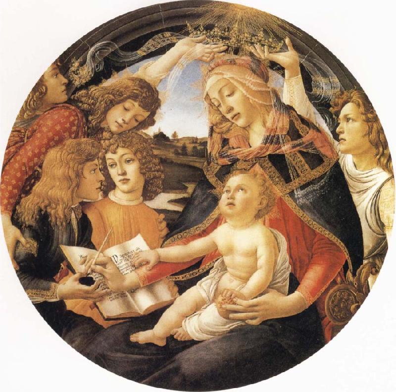 Sandro Botticelli Madonna del Magnificat oil painting picture